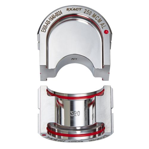 Main product image of EXACT 250 MCM Aluminum 12T U-Style Die, 49-12-U250