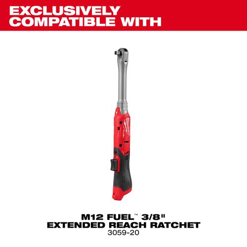 Main product image of M12 FUEL 3/8" Extended Reach Ratchet Protective Boot, 49-16-3059