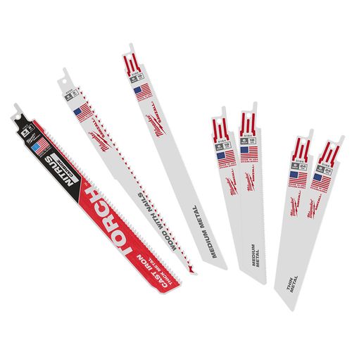 Main product image of SAWZALL General Purpose 6 Piece Blade Set + NITRUS TORCH