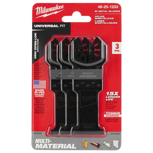 Main product image of OPEN-LOK 1-3/8" TITANIUM CHARGED Bi-Metal Multi-Material Multi-Tool Blades (3 Pack)