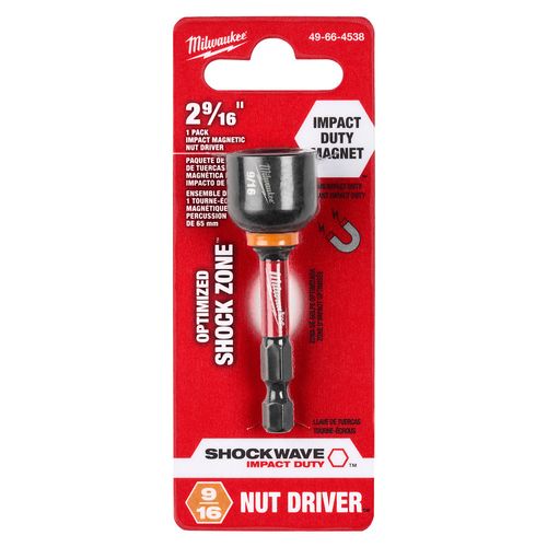 Main product image of SHOCKWAVE Impact Duty 9/16" x 2-9/16" Magnetic Nut Driver