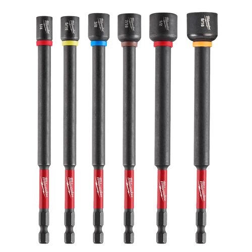 Main product image of SHOCKWAVE Impact Duty 6" Magnetic Nut Driver Set 6 Piece