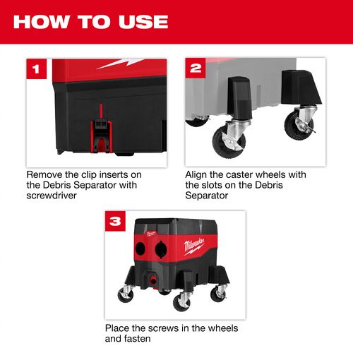 Main product image of Caster Kit for Debris Separator