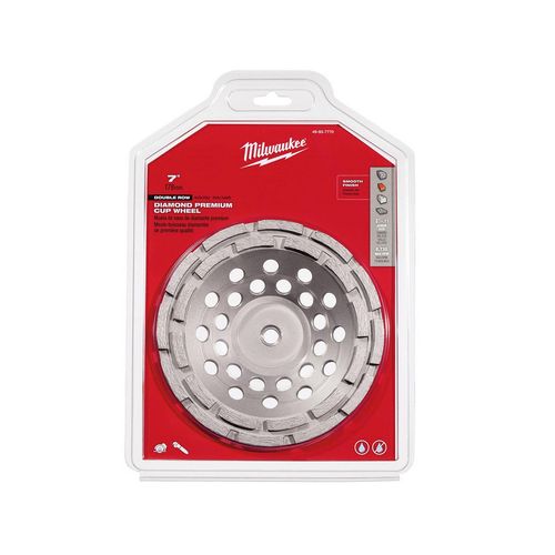 Main product image of 4" DIAMOND MAX Double Row Diamond Cup Wheel, 49-93-7770