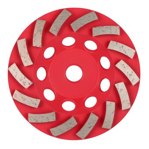 Main product image of 4-1/2" DIAMOND MAX Turbo Diamond Cup Wheel - 14 Segment