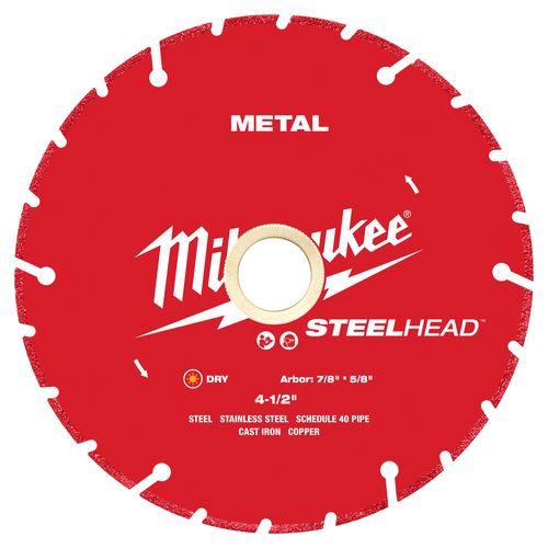 Main product image of 4-1/2" STEELHEAD Metal Cutting Diamond Blade
