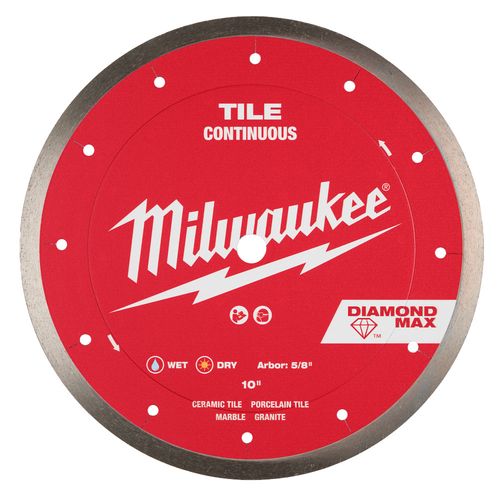 Main product image of 10" DIAMOND MAX Continuous, Tile Diamond Blade