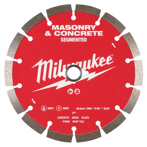 Main product image of 7" Segmented Masonry & Concrete Diamond Blade