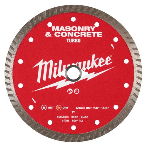 Main product image of 7" Turbo Masonry & Concrete Diamond Blade