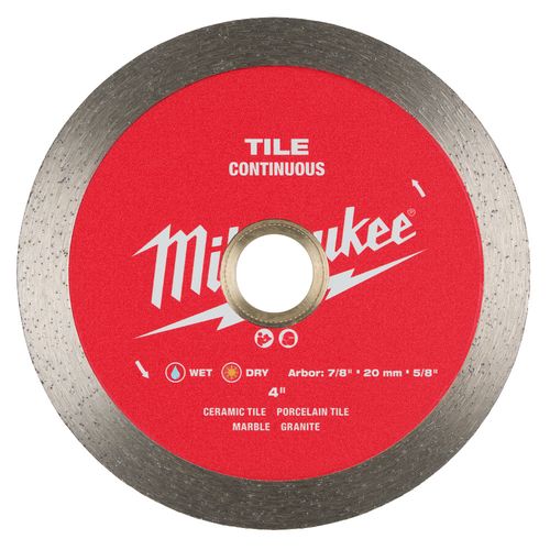 Main product image of 4" Continuous Tile Diamond Blade
