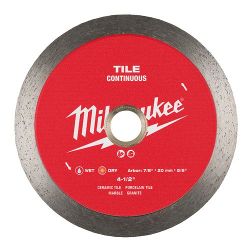 Main product image of 4-1/2" Continuous Tile Diamond Blade