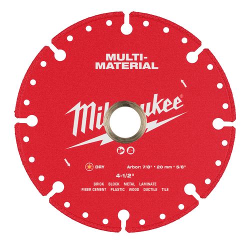 Main product image of 4-1/2" Multi-Material Diamond Blade