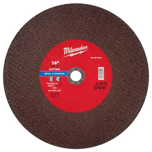 Main product image of 14" x 1/8" x 1" Metal Cut Off Wheel - Type 1