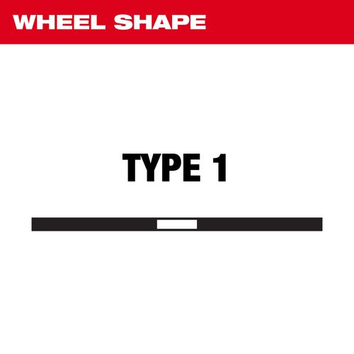 Main product image of 4-1/2" x .045" x 7/8" Ceramic & Metal Cut Off Wheel - Type 1