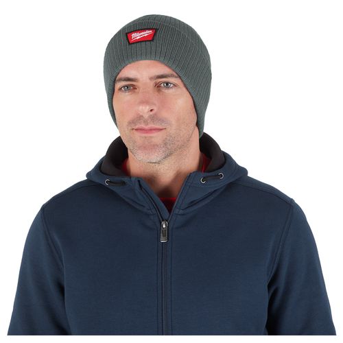 Main product image of Rib-Knit Cuffed Beanie - Green