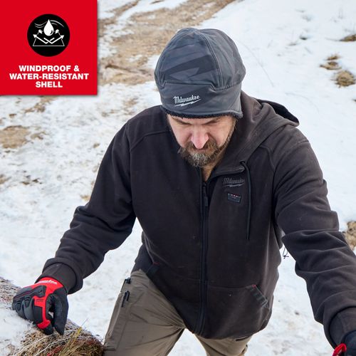 Main product image of Sherpa-Lined Beanie, Black (S/M), M755B-SM