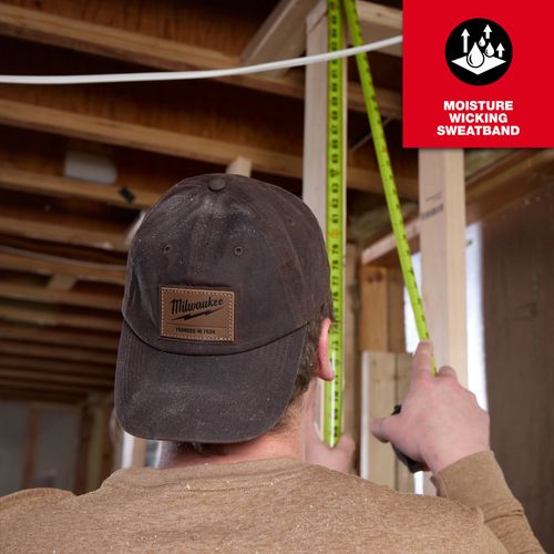 Main product image of Waxed Canvas Adjustable Hat (Brown)