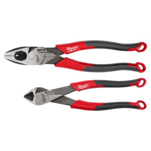 Main product image of 2 Piece Comfort Grip Cutting Pliers Set (Made in USA), MT550-2