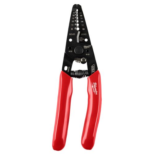 Main product image of 8-20 AWG Dipped Grip Wire Stripper & Cutter (USA)