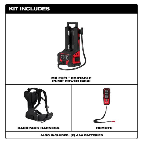 Main product image of MX FUEL Portable Pump Power Base