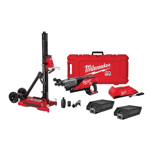 Main product image of MX Fuel Handheld Core Drill Kit w/ Stand