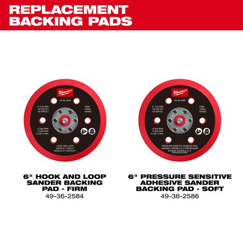 Main product image of M12 FUEL 6" Random Orbital Sander (3/16")
