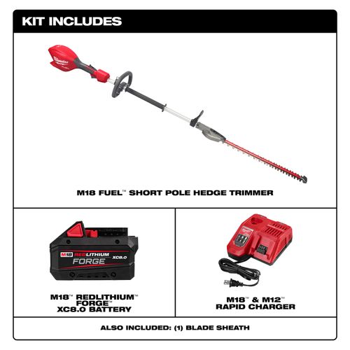 Main product image of M18 FUEL Short Pole Hedge Trimmer Kit