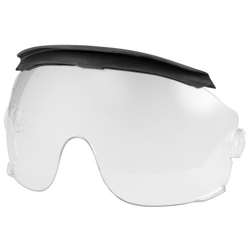 Main product image of Gasketed Clear Eye Visor Replacement Lenses for BOLT Safety Helmet & BOLT Hard Hat Mount (Pack of 10)