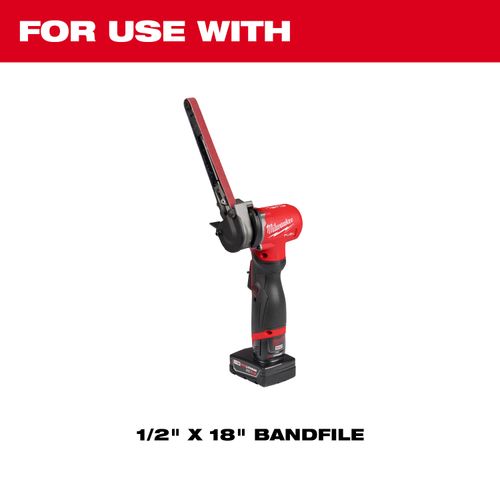 Main product image of 1/2" x 18" 40 Grit Bandfile Belts (4 Pack)