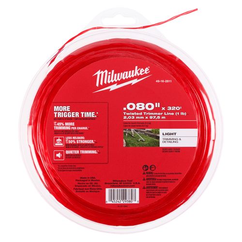 Main product image of .080" x 320' Twisted Trimmer Line (1 lb.)