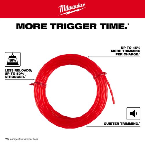Main product image of .095" x 1250' Twisted Trimmer Line (5 lbs.)