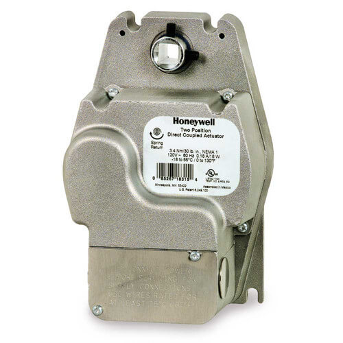 Main product image of Fast Acting, Spring Return Actuator CW, 120 VAC