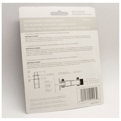 1023MOEN Moen 1023MOEN Dishwasher Connector Kit