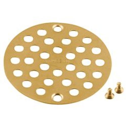 Main product image of Brushed Gold 4" Screw On Shower Strainer, 102763BG