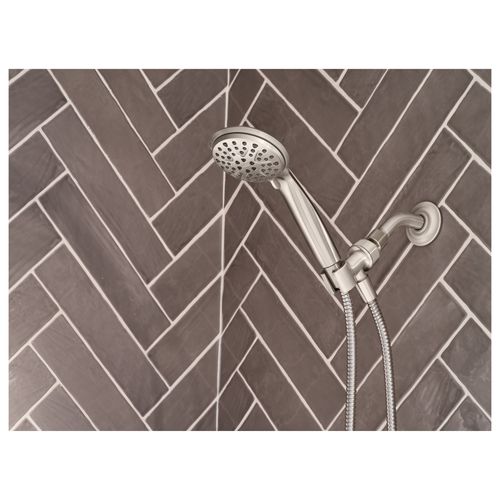 Main product image of Attune Spot Resist Brushed Nickel Handheld Shower, 6 Function 1.75 Gpm w/ Shower Bracket, 60" Hose, 218H0SRN
