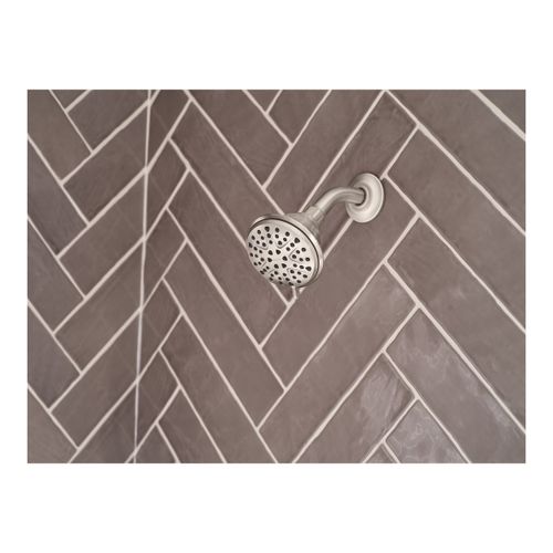 Main product image of Spot Resist Brushed Nickel 8 Function 4" Diameter Spray Head Wallmount, 218W0SRN