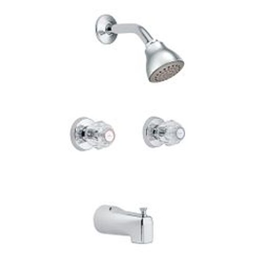 Main product image of Chateau Chrome Standard Tub/shower Trim w/ 2 Knobs, 2919EP