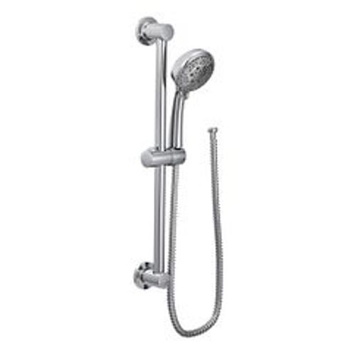Main product image of Chrome Traditional 4 Function Eco-performance Handheld Shower w/ 30" Slide Bar 1.75 Gpm, 3669EP