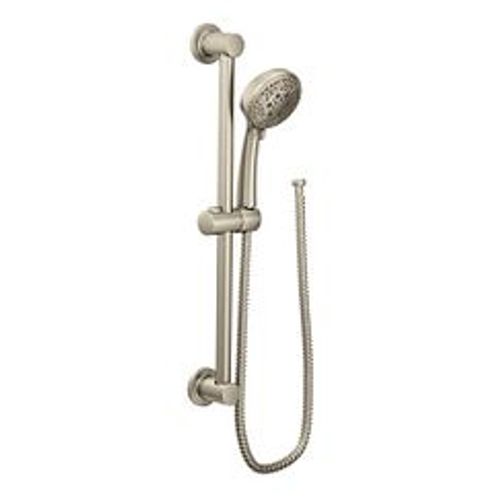 3669EPBN Moen 3669EPBN Brushed Nickel Traditional 4 Function Ecoperformance Handheld Shower