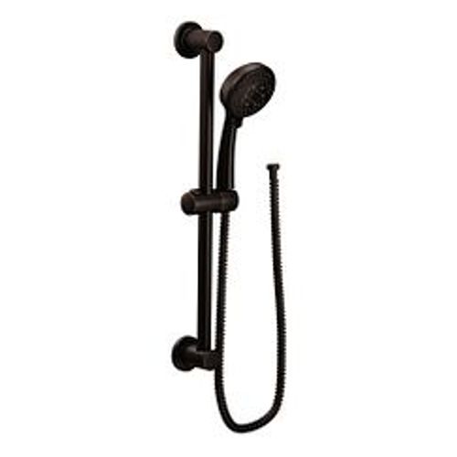 Main product image of Oil Rubbed Bronze Traditional 4 Function Eco-performance Handheld Shower w/ 30" Slide Bar 1.75 Gpm, 3669EPORB