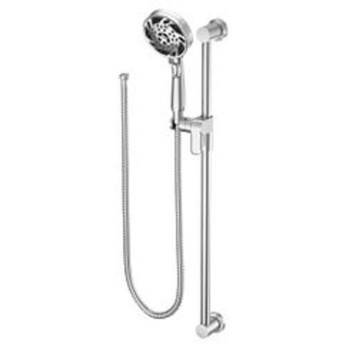 Main product image of Chrome 5 Function Eco-performance Handheld Shower w/ 30" Slide Bar 1.75 Gpm, 3670ep
