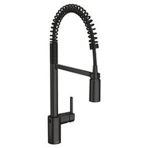 Main product image of Align Matte Black 1 Handle Pulldown Kitchen Faucet, Motionsense Wave, 5923EWBL