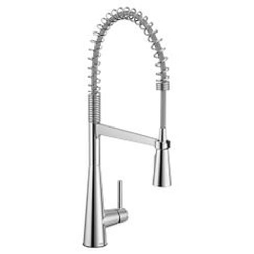 Main product image of Sleek Chrome 1 Handle Pulldown Kitchen Faucet