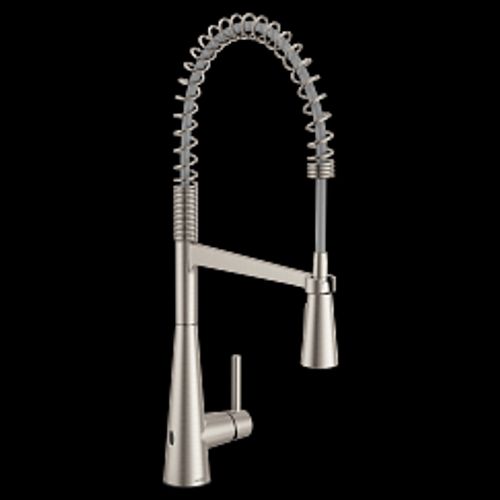 Main product image of Sleek Spot Resist Stainless 1 Handle Kitchen Faucet, Motionsense Wave, 5925EWSRS