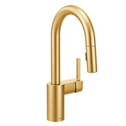 Main product image of Align Brushed Gold 1 Handle Pulldown Bar Faucet, 5965BG