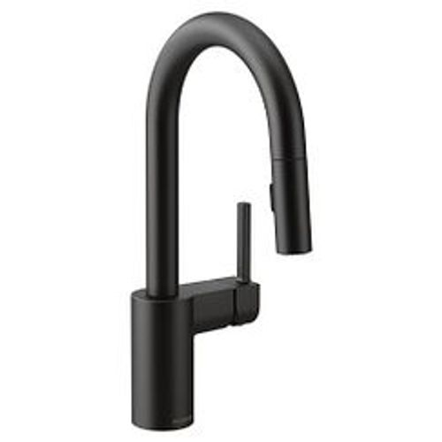 Main product image of Align Matte Black 1 Handle Pulldown Bar Faucet, 5965BL