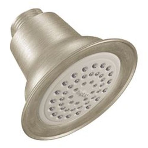 Main product image of Brushed Nickel 1 Function 3-1/2" Diameter Shower Head, 2.5 Gpm, 6303BN