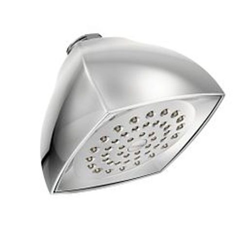 Main product image of Chrome Eco-performance 1 Function 4-1/16" Diameter Standard Spray Head, 1.75 Gpm