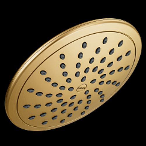 Main product image of Brushed Gold 1 Function 8" Diameter Spray Head Standard, 6345BG