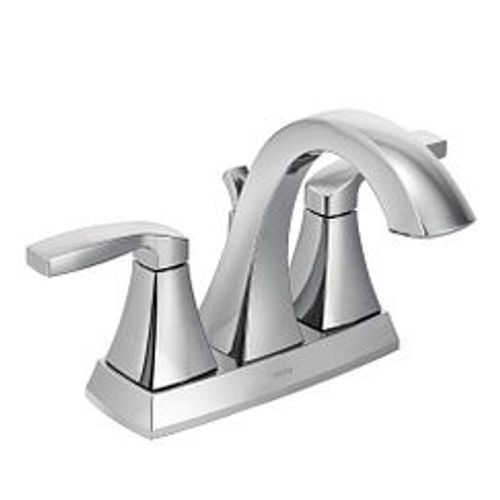Main product image of Voss Chrome 2 Handle Bathroom Faucet, 6901, 6901-MOEN